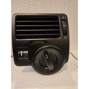 99-05 VOLKSWAGEN JETTA DIMMER HEADLIGHT CONTROL SWITCH W/ AIR VENT 1J1819741